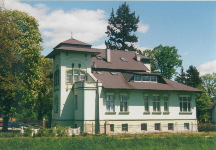 Pension Habermannova Vila Bludov  Exteriör bild