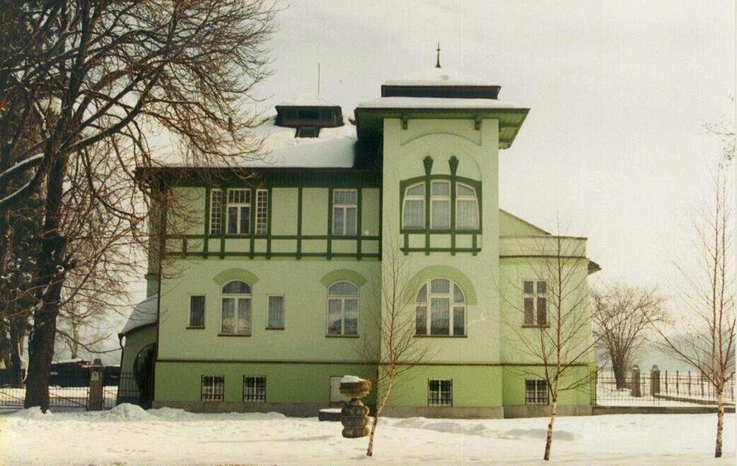 Pension Habermannova Vila Bludov  Exteriör bild